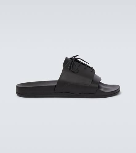 Lace-up rubber slides - Maison Margiela - Modalova