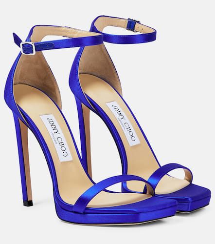 Jimmy Choo Alva 120 satin sandals - Jimmy Choo - Modalova