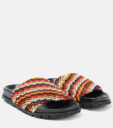 Dries Van Noten Striped slides - Dries Van Noten - Modalova