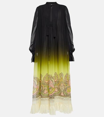 Etro Bedrucktes Maxikleid aus Seide - Etro - Modalova