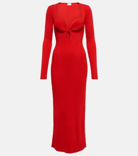 Cutout ribbed-knit midi dress - Magda Butrym - Modalova