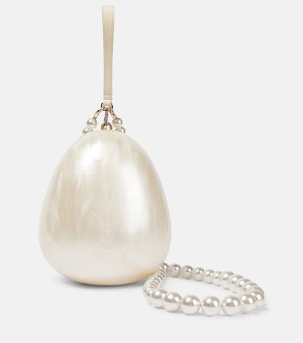 Simone Rocha Clutch Egg con piel - Simone Rocha - Modalova