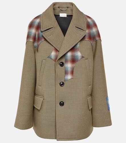 X Pendleton cotton, mohair, and wool coat - Maison Margiela - Modalova