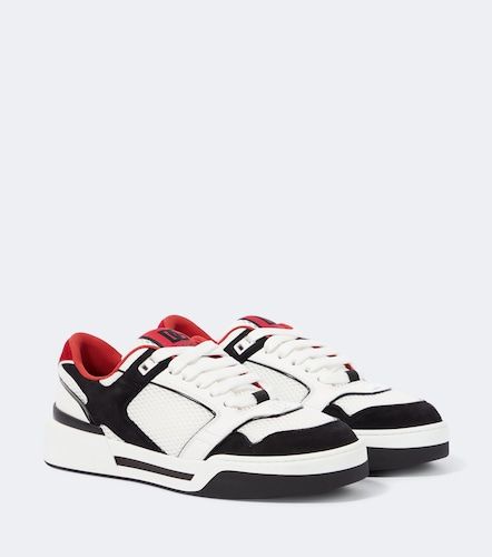 Sneakers Roma con pelle - Dolce&Gabbana - Modalova