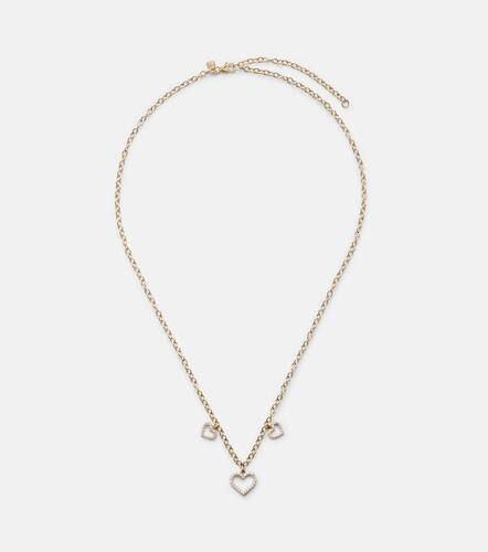 Three Hearts 14kt necklace with diamonds - Sydney Evan - Modalova