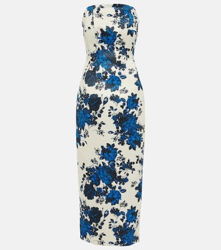 Yulie floral taffeta midi dress - Emilia Wickstead - Modalova