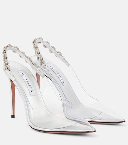 Love Link 105 PVC slingback pumps - Aquazzura - Modalova