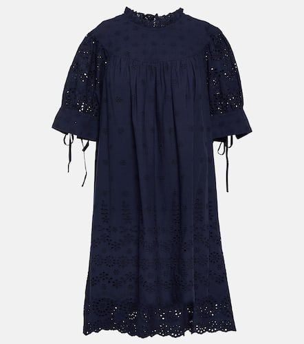 Broderie anglaise cotton minidress - Polo Ralph Lauren - Modalova