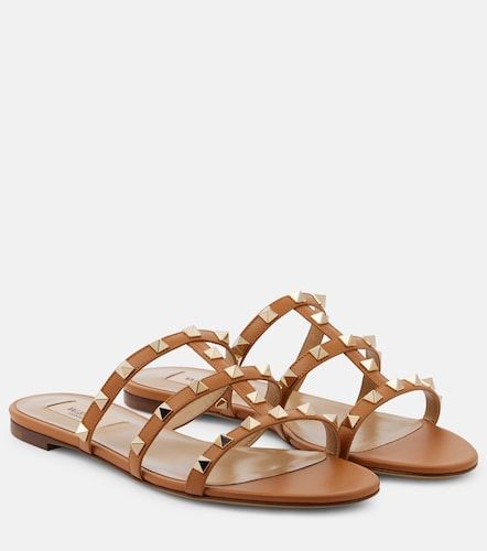 Sandali Rockstud in pelle - Valentino Garavani - Modalova