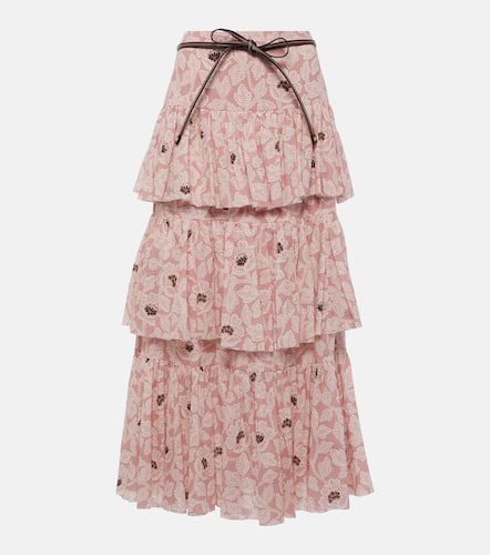 Zimmermann Ottie floral midi skirt - Zimmermann - Modalova