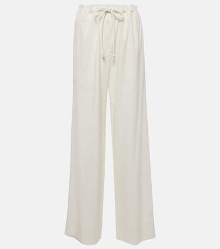 Linen-blend wide-leg pants - Proenza Schouler - Modalova