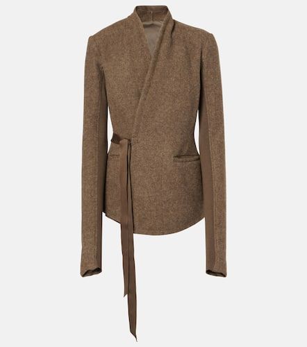 Hollywood wool wrap jacket - Rick Owens - Modalova