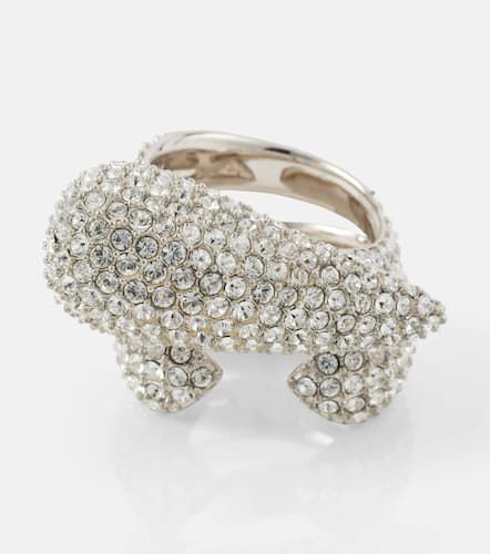 Feline crystal-embellished ring - Givenchy - Modalova