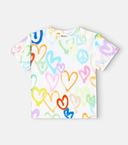 Camiseta Riley de jersey de algodón estampada - Molo - Modalova