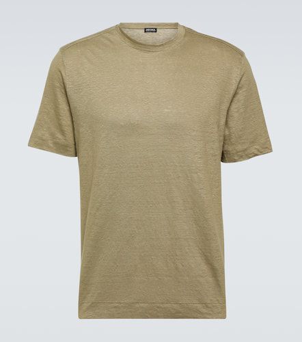 Zegna Linen jersey T-shirt - Zegna - Modalova