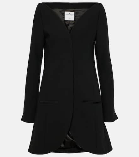 CourrÃ¨ges Ellipse crÃªpe coat - Courreges - Modalova