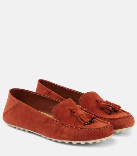 Dot Sole Walk suede moccasins - Loro Piana - Modalova