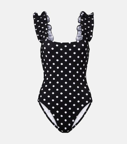 Polka-dot ruffled swimsuit - Karla Colletto - Modalova