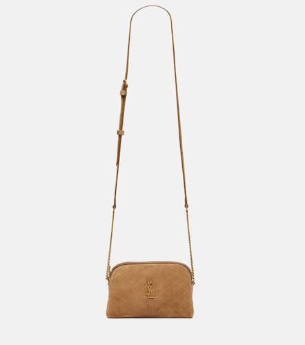 Gaby quilted suede crossbody bag - Saint Laurent - Modalova