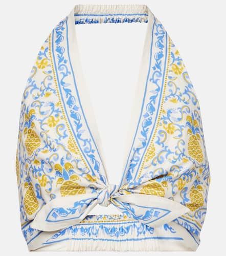 Farm Rio Printed cotton bra top - Farm Rio - Modalova