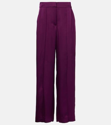 Pantaloni Kira in satin a gamba larga - Simkhai - Modalova