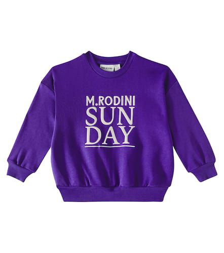 Sudadera Sunday de algodón bordada - Mini Rodini - Modalova