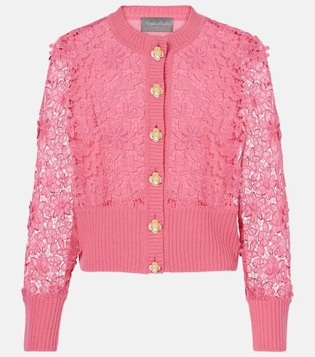 Embroidered cardigan - Monique Lhuillier - Modalova