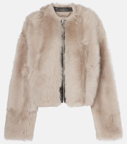 Dianne shearling jacket - Nour Hammour - Modalova