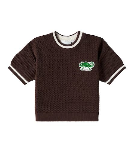 Top de croché de algodón con aplique - Mini Rodini - Modalova
