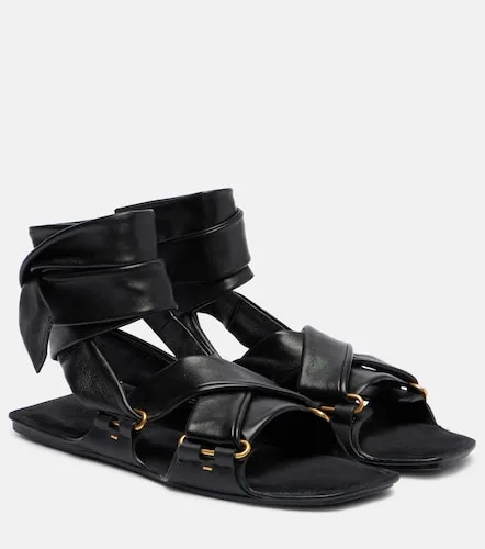 Khaite Boden Tie leather sandals - Khaite - Modalova