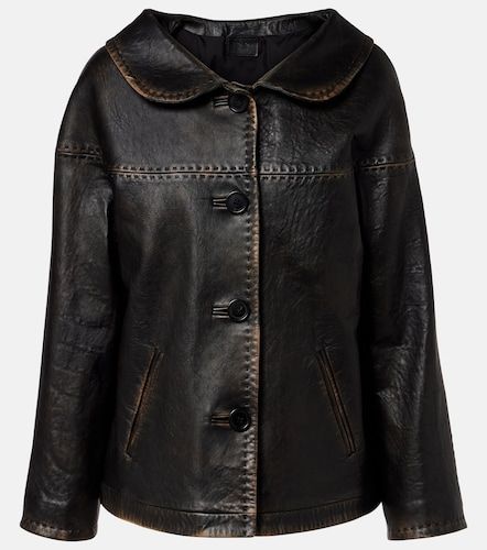 Prada Leather jacket - Prada - Modalova