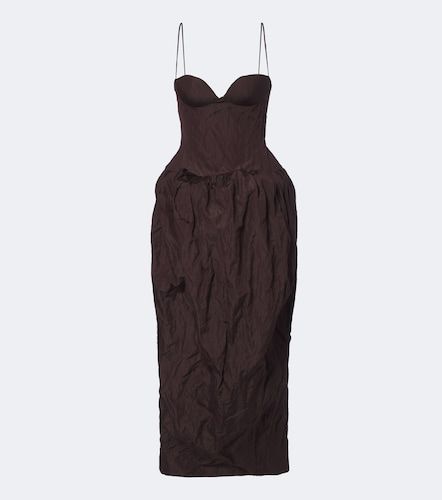 Abito bustier in misto cotone - Magda Butrym - Modalova