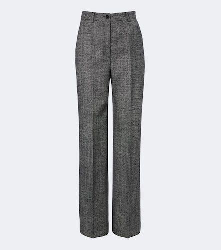 Virgin wool straight pants - Dolce&Gabbana - Modalova