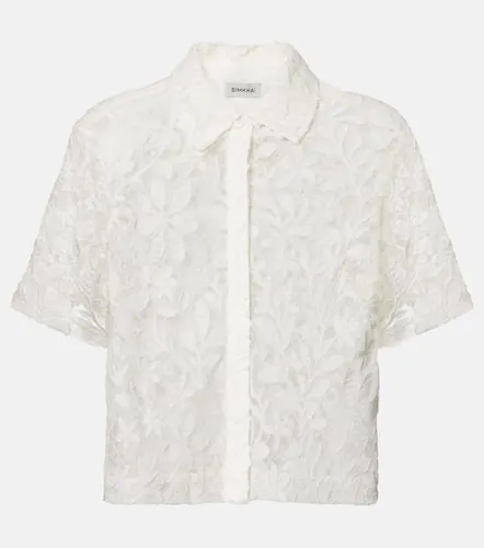 Camisa de encaje de algodón - Simkhai - Modalova