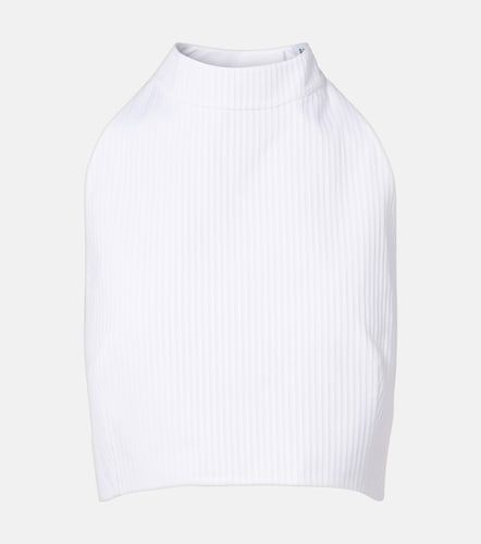 Alaïa Top acanalado de algodón - Alaia - Modalova