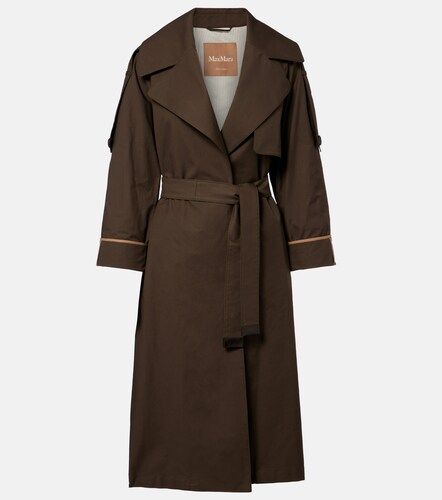 The Cube cotton-blend twill trench coat - Max Mara - Modalova