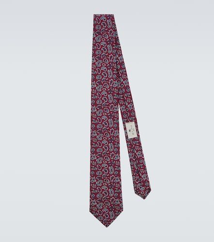 Corbata de jacquard de sarga de seda - Etro - Modalova