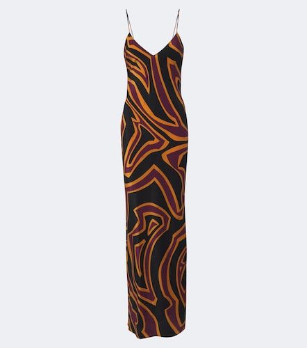 Vestido lencero Labirinto de seda de crepé de china - Pucci - Modalova