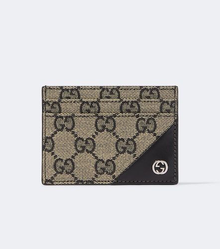 Interlocking G GG canvas card holder - Gucci - Modalova