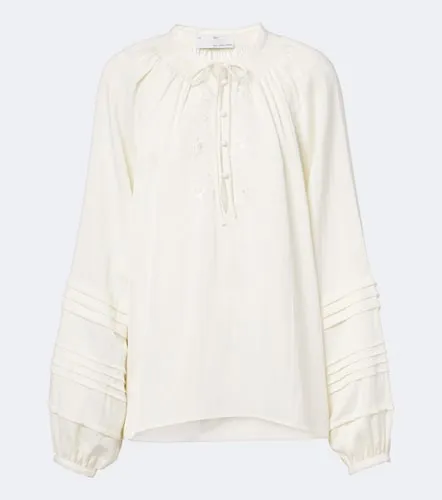 Xu Zhi Bestickte Oversize-Bluse - Xu Zhi - Modalova