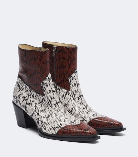Cece snake-effect leather cowboy boots - Jimmy Choo - Modalova