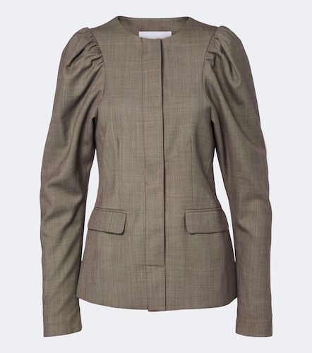 Ganni Blazer aus einem Wollgemisch - Ganni - Modalova