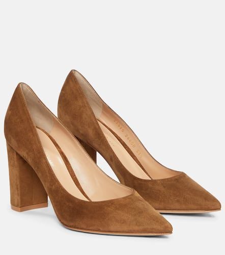 Gianvito Rossi Piper 85 suede pumps - Gianvito Rossi - Modalova