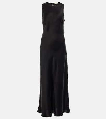 Valencia silk twill maxi dress - Asceno - Modalova