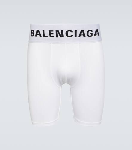 Balenciaga Logo jersey boxer briefs - Balenciaga - Modalova