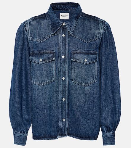 Camisa Tahisse en denim - Marant Etoile - Modalova