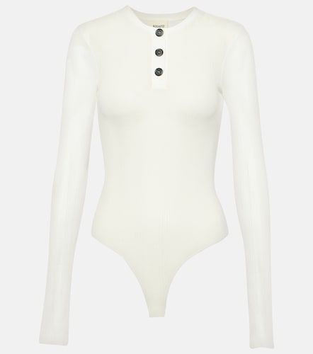 Janelle cotton-blend jersey bodysuit - Khaite - Modalova