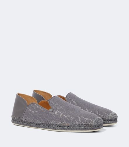 Espadrillas Espadon in jacquard con pelle - Christian Louboutin - Modalova