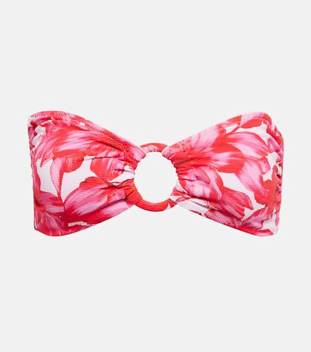 Carlotta printed bandeau bikini top - Alexandra Miro - Modalova