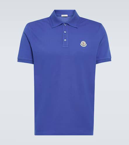 Moncler Logo cotton polo shirt - Moncler - Modalova